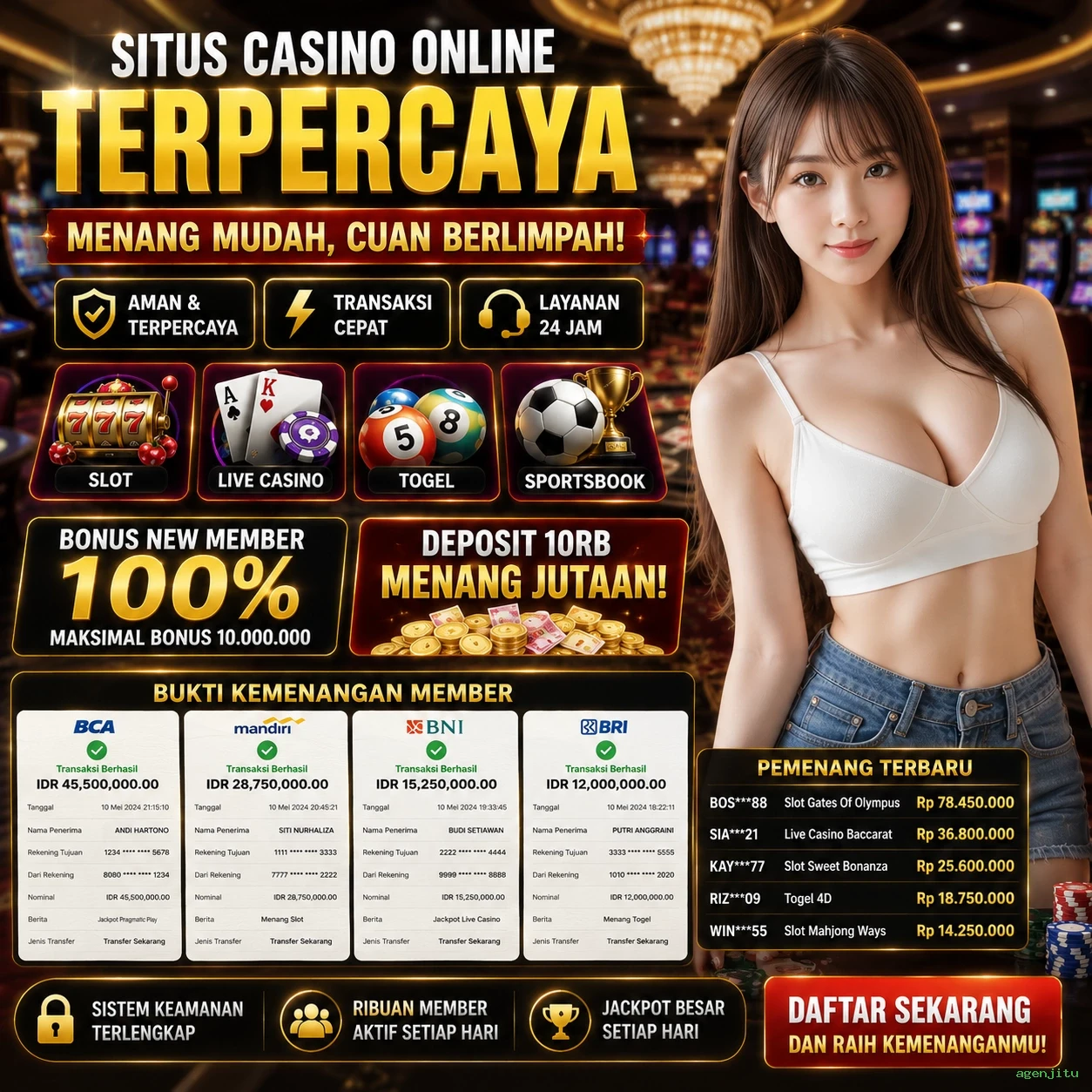 Review Pengalaman Pengguna di Situs agenjitu